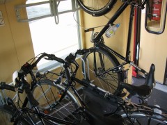 przedzia rowerowy w IC Wawel